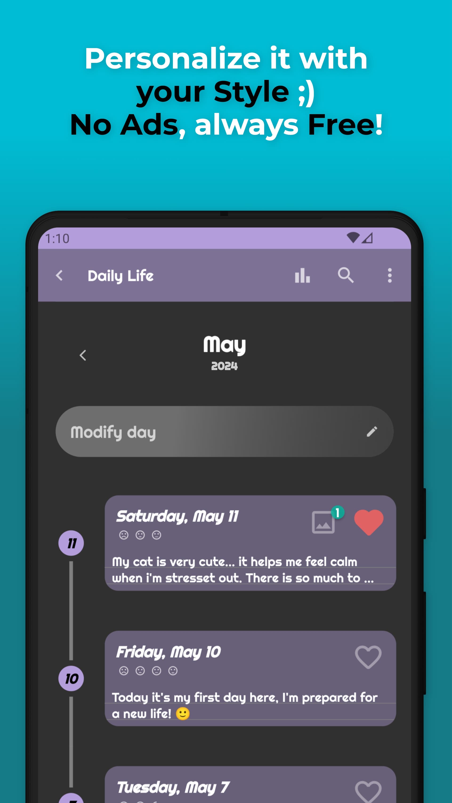 Journal, Personal Diary screenshot 9