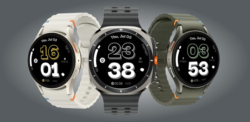 Brutalist Watch Face
